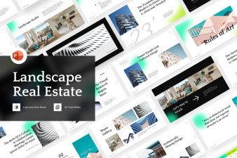 Landscape Real Estate PowerPoint Template